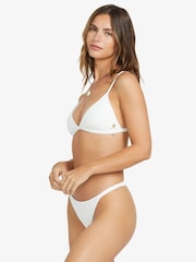 Billabong Salt and Sol White Bikini Top - Image 5 of 5