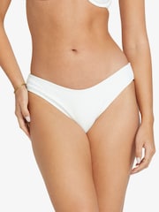 Billabong Salt and Sol White Bikini Bottoms - Image 3 of 5