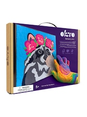 OKTO Clay Sensory Air Clay Painting by Numbers - Raccoon - Image 5 of 5