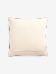 MADE.COM Textured Woven Cale Cotton Geo Cushion - Image 4 of 6