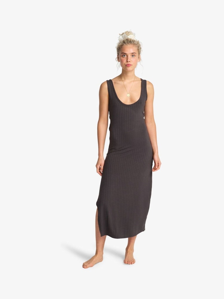 Billabong Take a Look Open Back Jersey Scoop Neck Dress - Image 1 of 6 Billabong Take a Look Open Back Jersey Scoop Neck Dress - Image 1 of 6