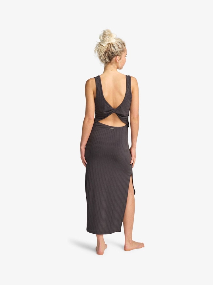 Black Sands - Billabong – Take a Look – Jersey-Kleid mit Rundhalsausschnitt und Rückenausschnitt - Bild 2 von 6