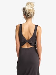 Black Sands - Billabong – Take a Look – Jersey-Kleid mit Rundhalsausschnitt und Rückenausschnitt - Bild 4 von 6