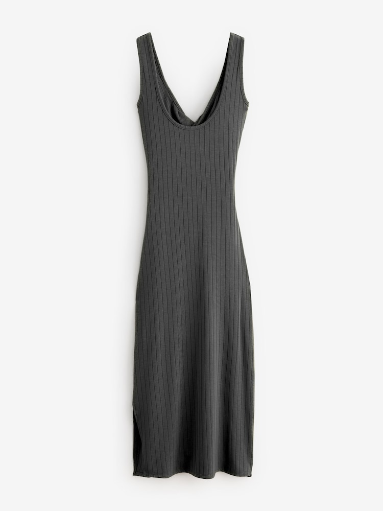 Black Sands - Billabong – Take a Look – Jersey-Kleid mit Rundhalsausschnitt und Rückenausschnitt - Bild 6 von 6