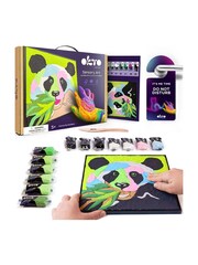 OKTO Clay Sensory Air Clay Painting by Numbers - Panda - Image 4 of 5