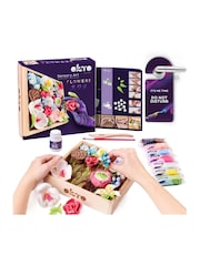 OKTO Clay Wood and Craft Sensory Art Flower Romance - Image 1 of 5