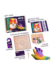 OKTO Clay Sensory Air Clay Painting by Numbers Fox - Image 5 of 5