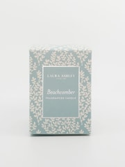 Laura Ashley Blue 550g Decorative White Ceramic Candle - 1 Wick Beachcomber - Image 4 of 5
