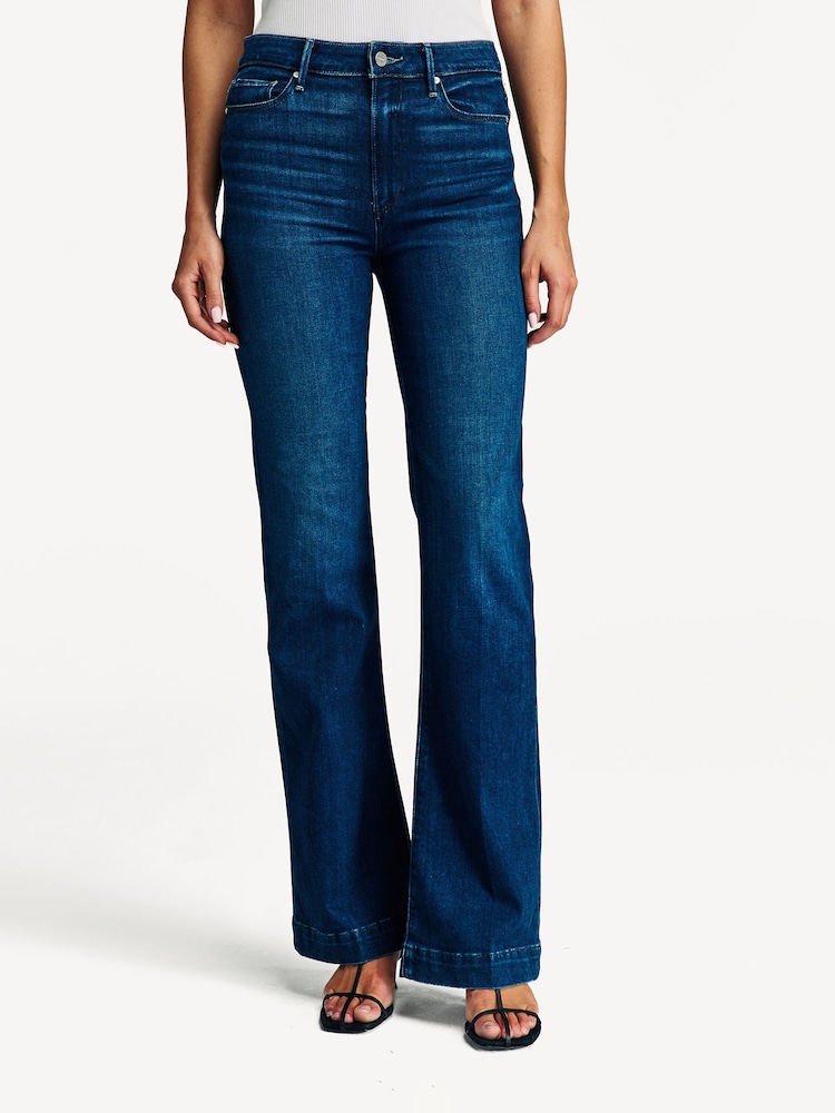 Paige Blue Leenah 32IN Wide Leg Jeans - Image 1 of 12