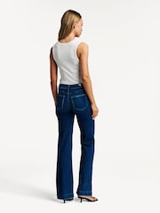 Paige Blue Leenah 32IN Wide Leg Jeans - Image 3 of 12