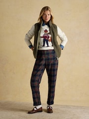 Joules Jonty Skiing Intarsia Cotton-Rich Crew Neck Jumper - Image 5 of 8