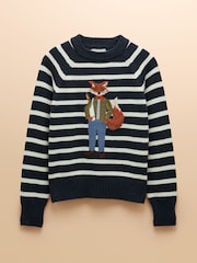 Joules Jonty Crew Neck Intarsia Jumper - Bild 10 von 10
