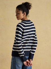 Joules Jonty Striped Crew Neck Intarsia Jumper - Image 2 of 7