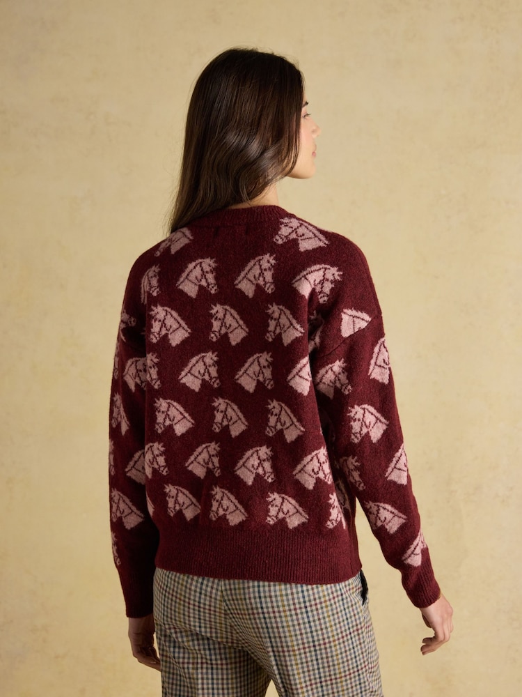 Joules Intarsia Knitted Jumper - Imagem 2 de 9