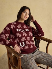 Joules Intarsia Knitted Jumper - Imagem 3 de 9