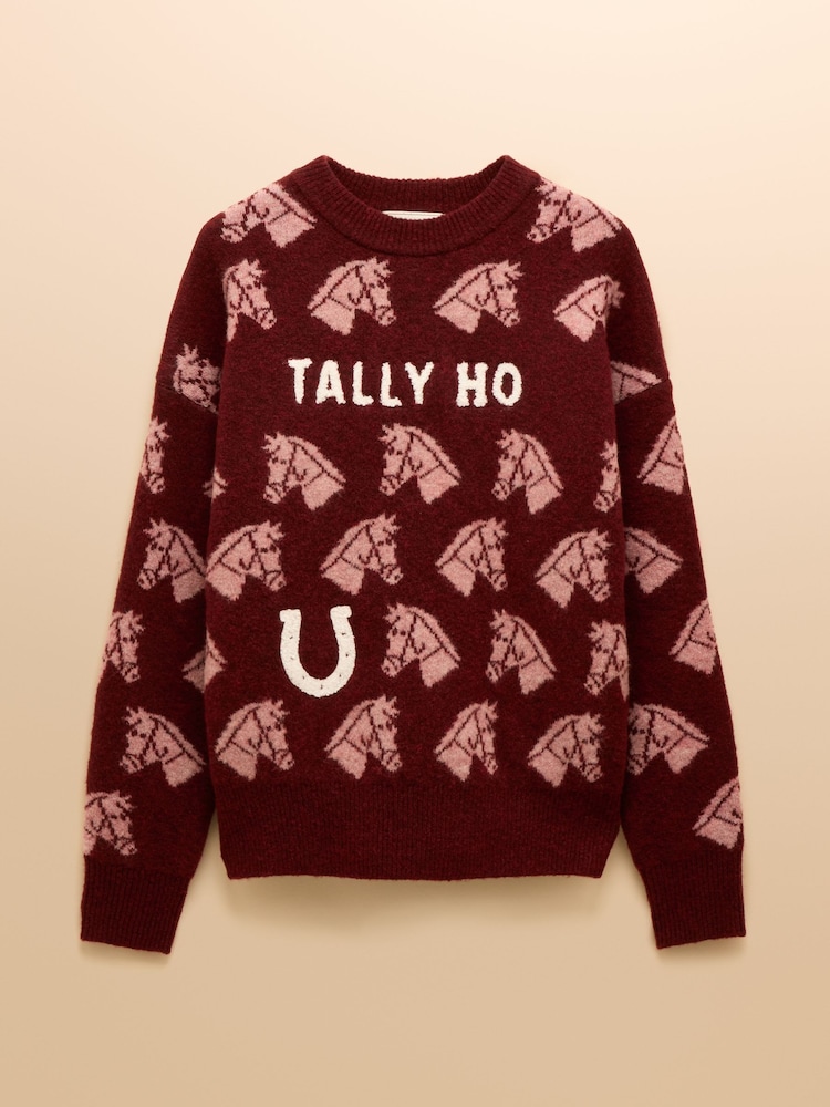 Joules Intarsia Knitted Jumper - Imagem 9 de 9