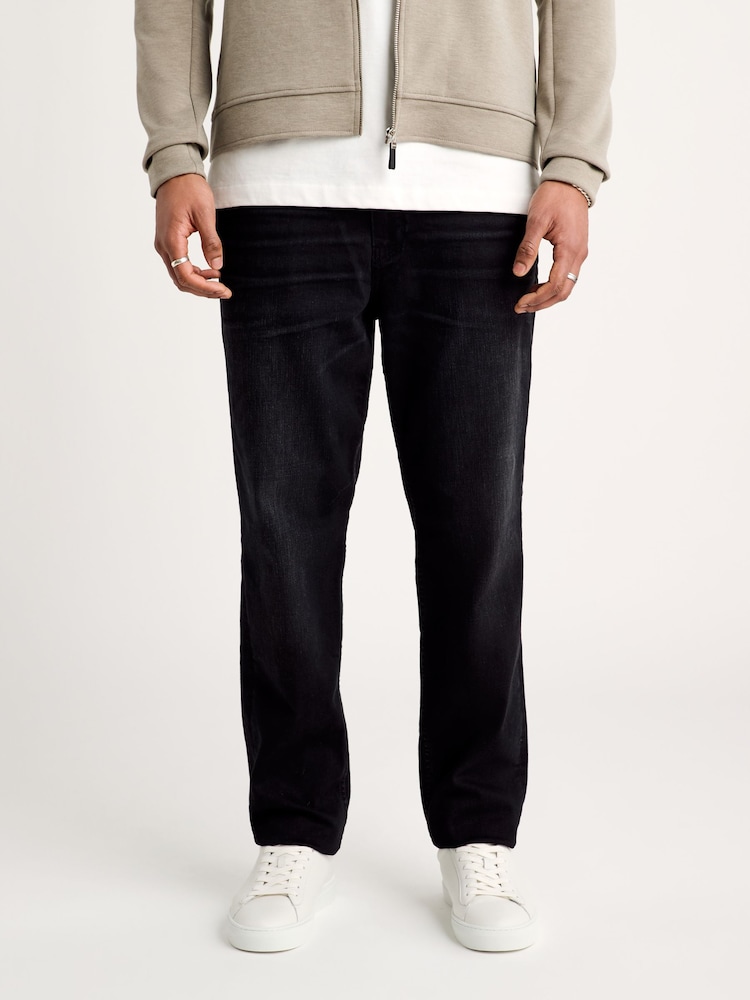 Paige Wilcox Tapered Fit Black Jeans - Image 1 of 6
