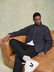 Paige Wilcox Tapered Fit Black Jeans - Image 6 of 6