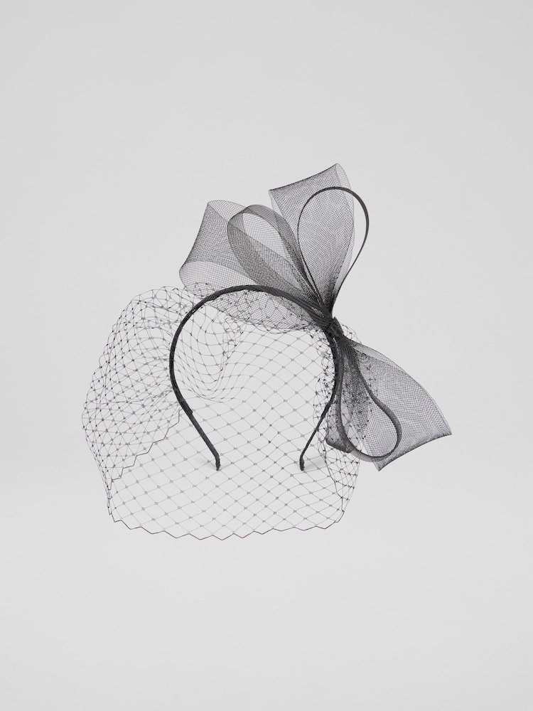 LK Bennett Bow Fascinator Headband - Image 1 of 1