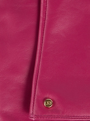 LK Bennett Pink Gina Pink Classic Lkb Stud Gloves - Image 2 of 2
