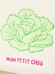 Oliver Bonas Cream Mon Petit Chou Framed Wall Art - Image 4 of 4