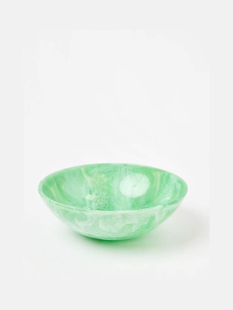 Oliver Bonas Green Rayos Resin Serving Bowl - Image 1 of 4 Oliver Bonas Green Rayos Resin Serving Bowl - Image 1 of 4