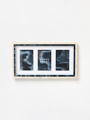 Oliver Bonas Blue Alba Boxed Multi Hanging Photo Frame - Image 1 of 4