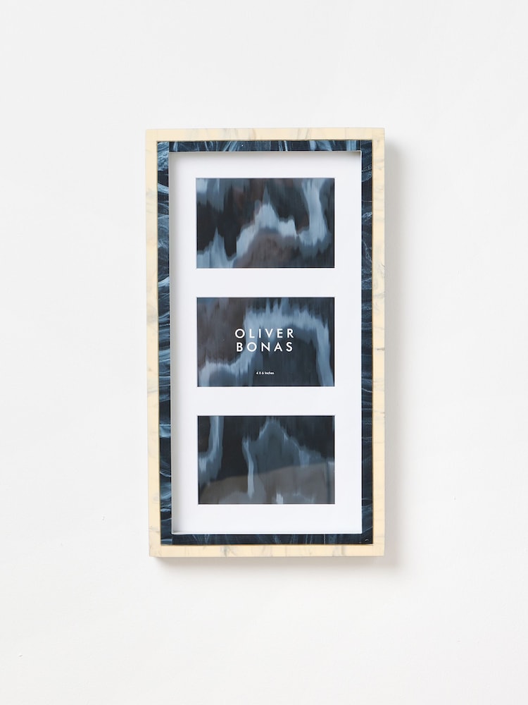 Oliver Bonas Blue Alba Boxed Multi Hanging Photo Frame - Image 2 of 4