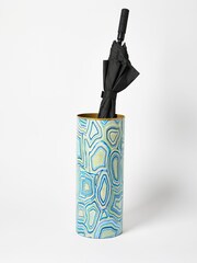 Oliver Bonas Blue Agate Umbrella Stand - Image 2 of 4