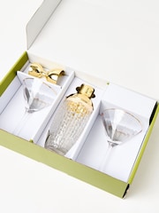 Oliver Bonas Gold Espresso Martini Cocktail Glasses Gift Set - Image 3 of 3