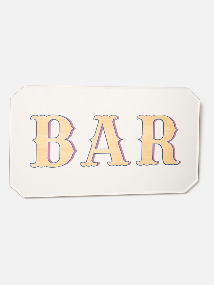 Oliver Bonas Clear Bar Mirror Wall Art - Image 2 of 4