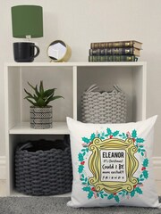Personalised Friends Christmas Cushion by Character World - Image 1 of 4