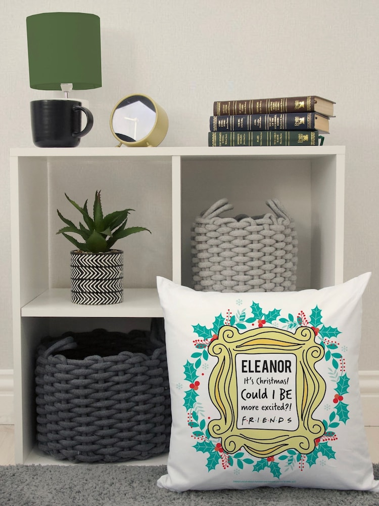 Personalised Friends Christmas Cushion by Character World - Image 1 of 4