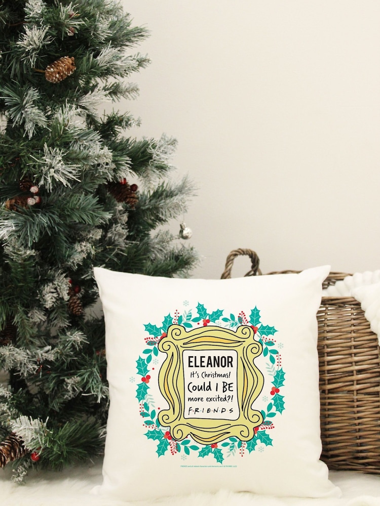 Personalised Friends Christmas Cushion by Character World - Image 4 of 4