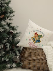 Personalised Harry Potter Christmas Cushion by Character World - Image 3 of 4
