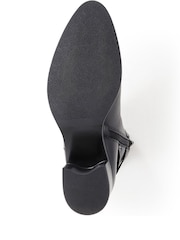 Jones Bootmaker Kyra Leather Black Boots - Image 7 of 7