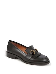 črna - Jones Bootmaker Tricia Usnjeni mokasini - Slika 4 iz 7