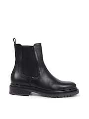 Jones Bootmaker Kefalonia Leather Chelsea Black Boots - Image 3 of 7