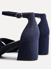 Linzi Blue Maddie Closed Back Open Toe Heeled Sandals - Image 5 of 5