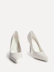 Linzi Natural Adore Courts With Diamante Heel - Image 3 of 5