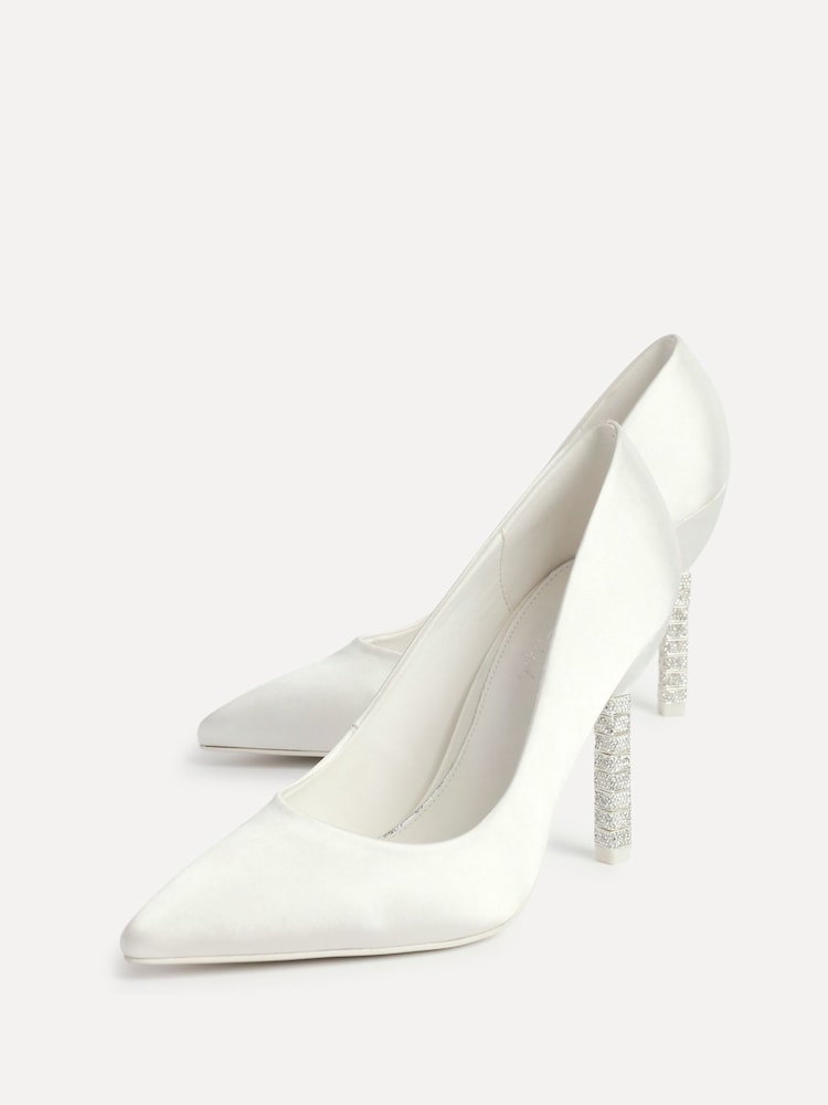 Linzi Ivory Adore Courts With Diamante Heel - Image 5 of 5 Linzi Ivory Adore Courts With Diamante Heel - Image 5 of 5