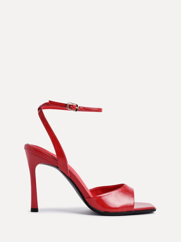 Linzi Red Jazz Stiletto High Heels - Image 2 of 5