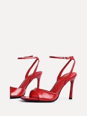 Linzi Red Jazz Stiletto High Heels - Image 4 of 5