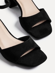 Linzi Black Maddie Closed Back Open Toe Heeled Sandals - Image 4 of 5