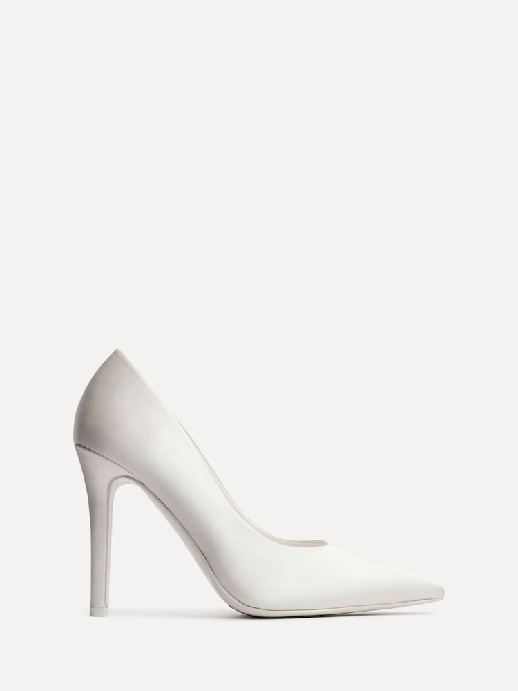Linzi White Solemate Bridal Court Heels - Image 2 of 5