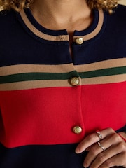 Cardigan de malha de algodão Joules Constance - Imagem 10 de 11