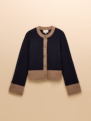 Azul/Castanho - Cardigan de malha Joules Nora - Imagem 9 de 9