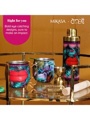 Mikasa Set of 4 Gold Sarah Arnett Stainless Steel Cocktail Shaker - Image 4 of 5