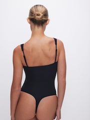 Good American Black Sweetheart Scuba Tank Bodysuit - Image 2 of 3