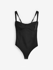 Good American Black Sweetheart Scuba Tank Bodysuit - Image 3 of 3